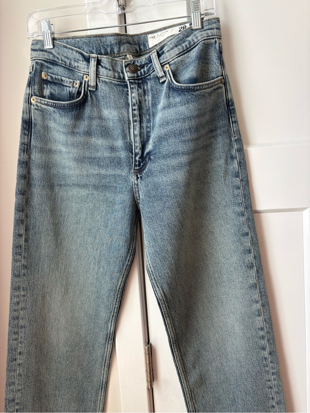 Rag & Bone Harlow Mid Rise Ankle Straight Size 28 New - Picture 4 of 11
